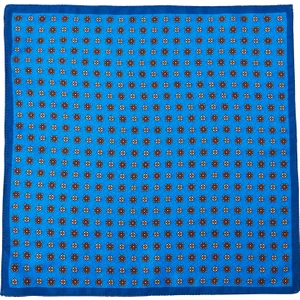 ALTINYILDIZ CLASSICS Erkek Mavi-Kırmızı Desenli Mendil