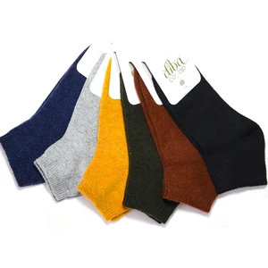 6 Adet Lambswool Yün Kadın Kışlık Patik Çorap