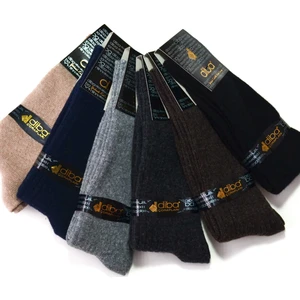 6 Adet Lambswool Yün Kışlık Erkek Çorap