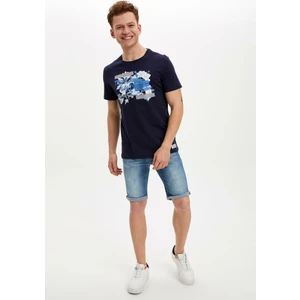 Skinny Fit Jean Bermuda Şort N1643AZ20SM