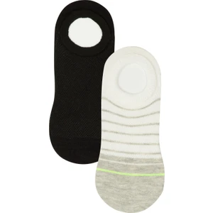 Çok Renkli Erkek Çocuk Future 2'li Sneaker Çorabı