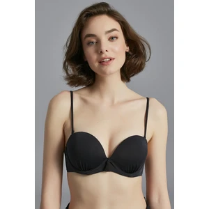 Siyah Basic Süper Seksi Bikini Üstü