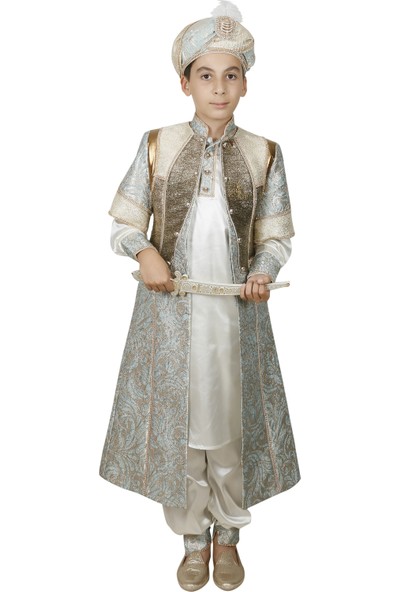 Gala Heybetli Çocuk Kaftan