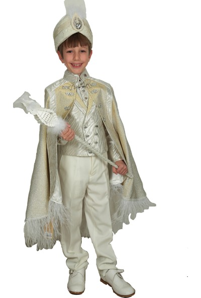Gala Janjan Pelerinli Çocuk Kaftan