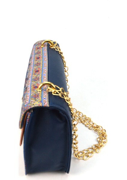 Otantik Kilim Desenli Zarif Çapraz Ve El Çantası modelleri