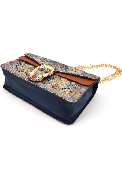 Otantik Kilim Desenli Zarif Çapraz Ve El Çantası indirimleri