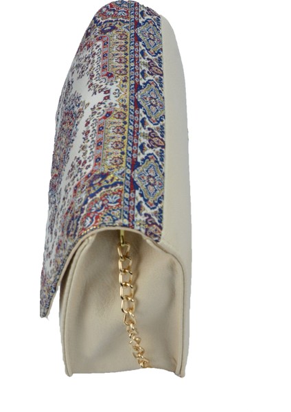 Otantik Kilim Desenli Zarif Çapraz Çanta modelleri