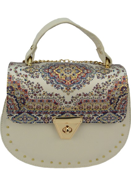 Otantik Kilim Desenli Zarif El Ve Çapraz Çanta fiyatları