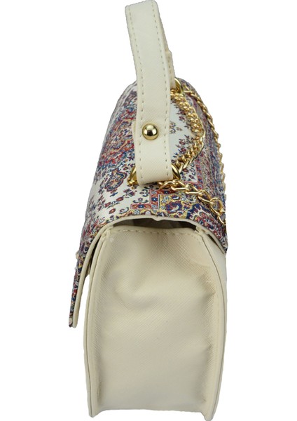 Otantik Kilim Desenli Zarif El Ve Çapraz Çanta modelleri