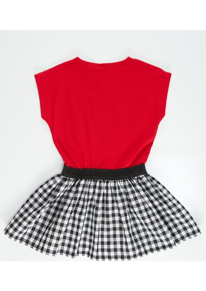 Zebra Ekoseli Kız Çocuk Elbise fırsatları