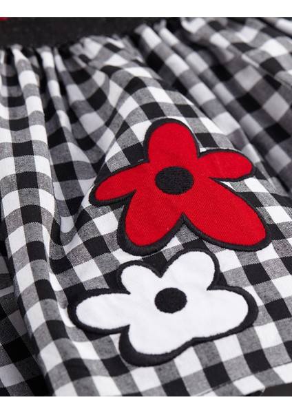 Zebra Ekoseli Kız Çocuk Elbise indirimleri