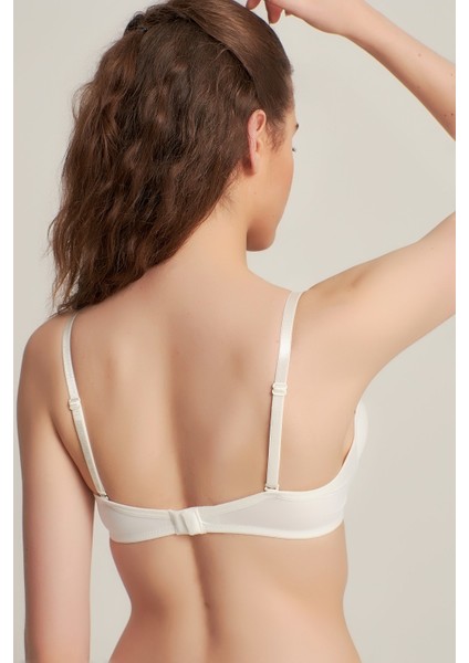 700680 Destekli Basic Bra Sütyen Ekru