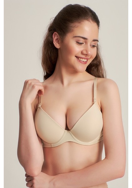 700680 Destekli Basic Bra Sütyen Ten