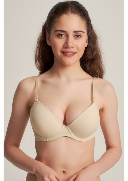 700680 Destekli Basic Bra Sütyen Ten