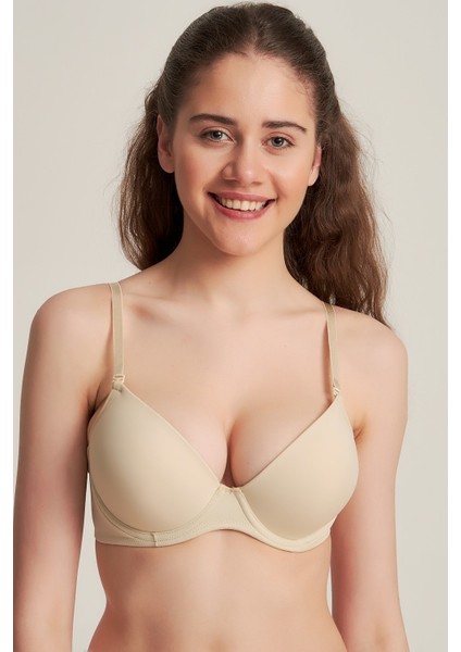 700680 Destekli Basic Bra Sütyen Ten