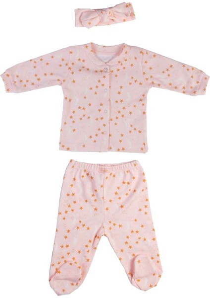 Mr Moon Patikli Bebek Pijama Takımı 2022
