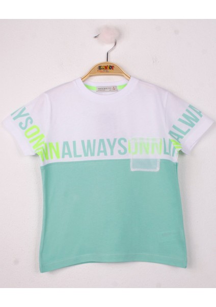 Erkek Çocuk Always File Cepli T-Shirt