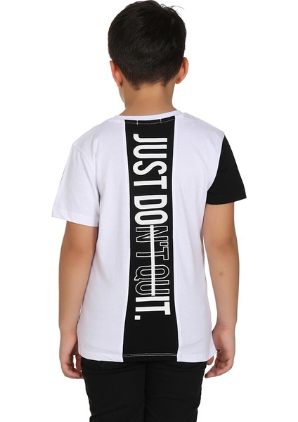 Erkek Çocuk Cepli Arka Baskılı T-Shirt fiyatları