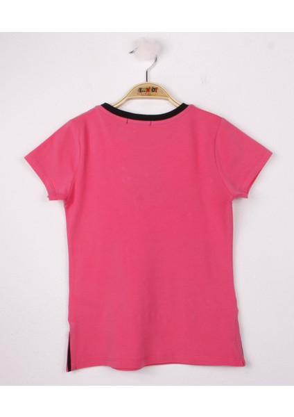 Kız Çocuk Pullu İnci Detaylı T-Shirt fiyatları