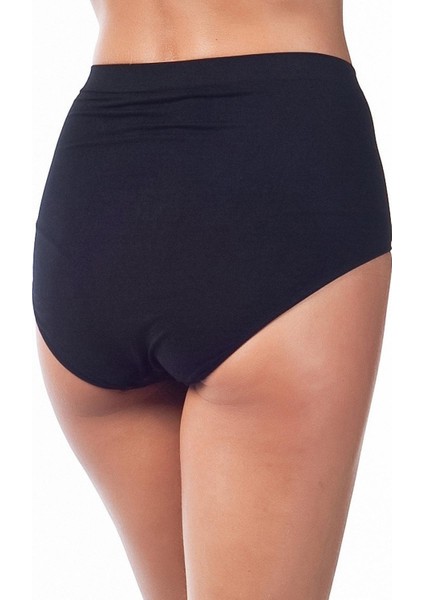 Yüksek Bel Slip Kadın Dikişsiz Lazer Külot 12596