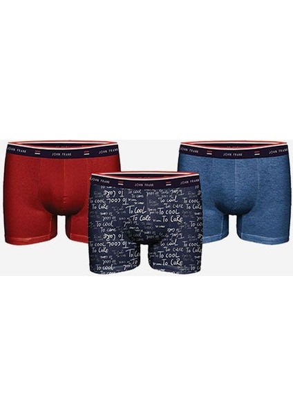 Erkek 3 Lü Boxer Jf3Bfg03