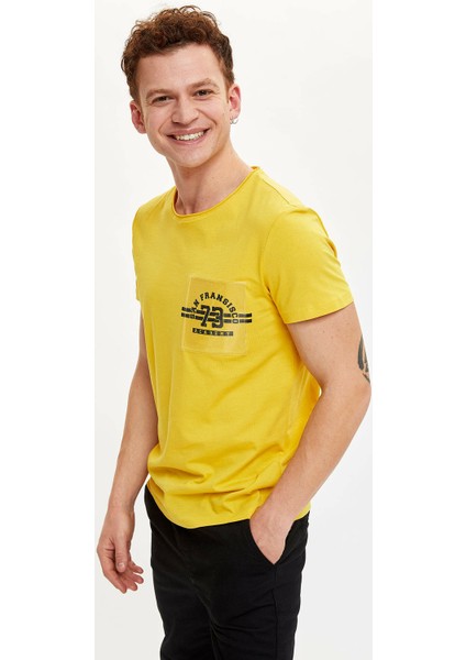 Baskılı Extra Slim Fit Tişört N3453AZ20SM