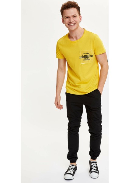 Baskılı Extra Slim Fit Tişört N3453AZ20SM fiyatları