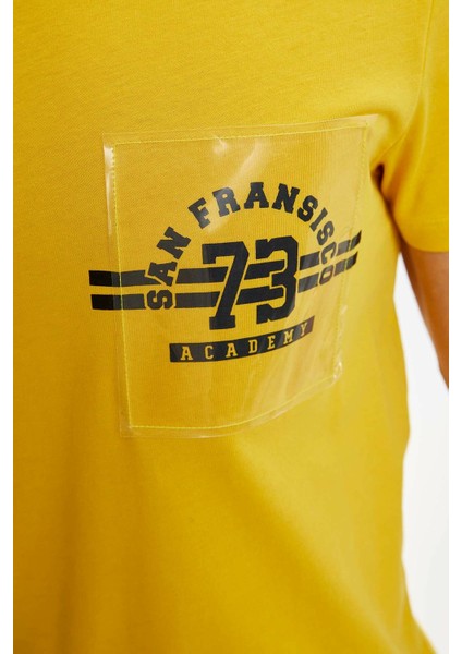 Baskılı Extra Slim Fit Tişört N3453AZ20SM fırsatları