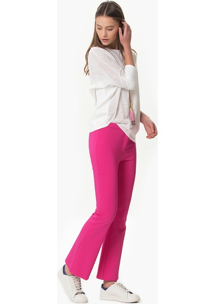 Kadın Fusya Pantolon-Y1612038-003