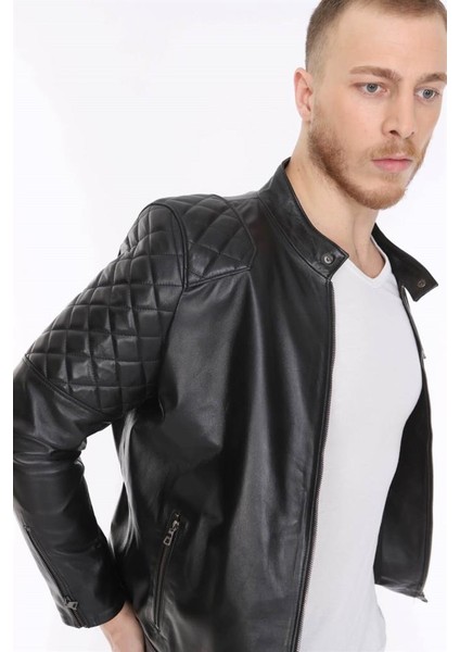 Deri Erkek Deri Mont Beckham