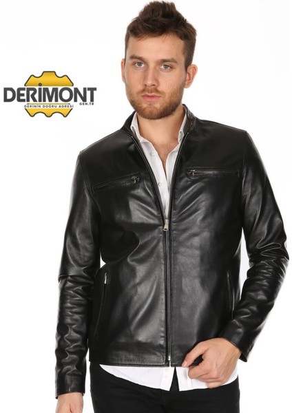 Deri Erkek Soft Spor Deri Mont