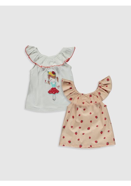 Kız Bebek Bluz 2'li