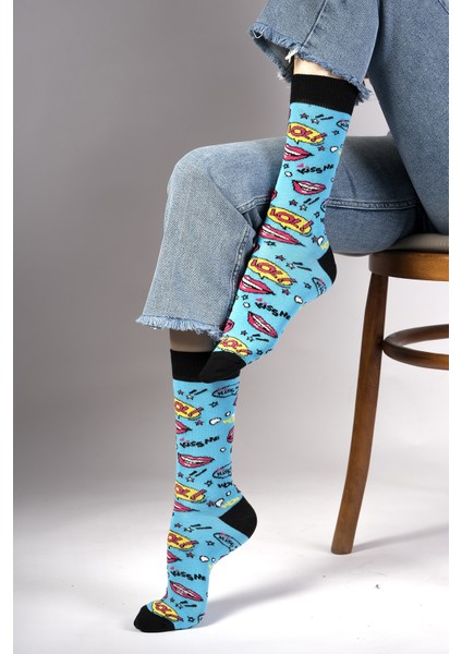 Ozzy Socks Pop  Desenli Çorap