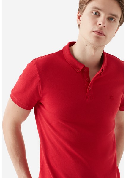Erkek Kırmızı Polo Tişört 063247-30648 fiyatları