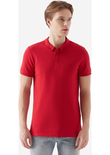 Erkek Kırmızı Polo Tişört 063247-30648 modelleri