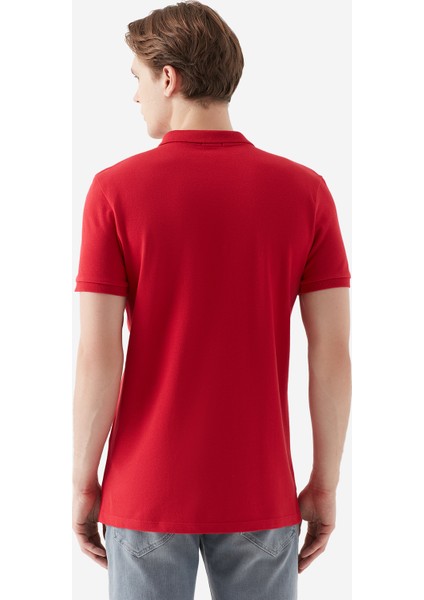 Erkek Kırmızı Polo Tişört 063247-30648 fırsatları