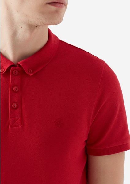 Erkek Kırmızı Polo Tişört 063247-30648 indirimleri
