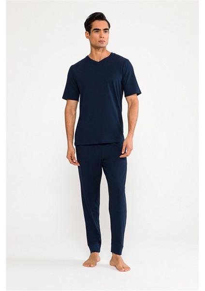Erkek Lacivert Pijama Alt
