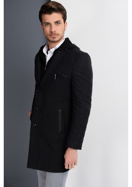 Plt8354 Slim-Fit Palto