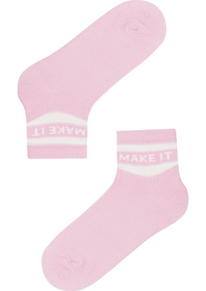 Acik Pembe Kız Çocuk Maker Patik Çorap fiyatları