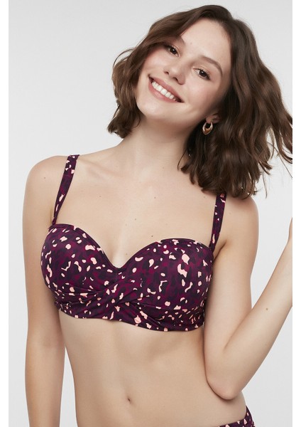 Çok Renkli Hope Beauty Form Bikini Üstü