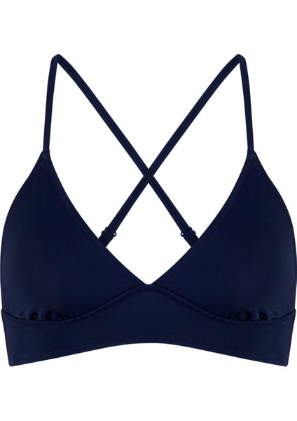 Lacivert Basic Bralette Bikini Üstü indirimleri