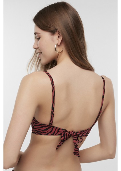 Çok Renkli Savage Wrappy Bikini Üstü modelleri
