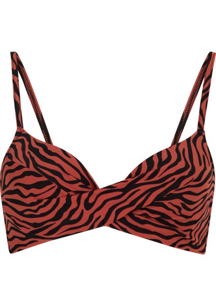 Çok Renkli Savage Wrappy Bikini Üstü indirimleri