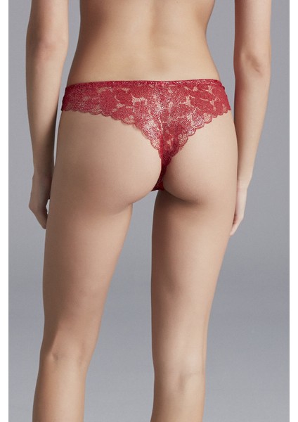 Tango Kırmızı Wow Lace Brazilian Külot fiyatları