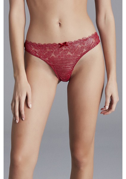 Tango Kırmızı Wow Lace Brazilian Külot modelleri