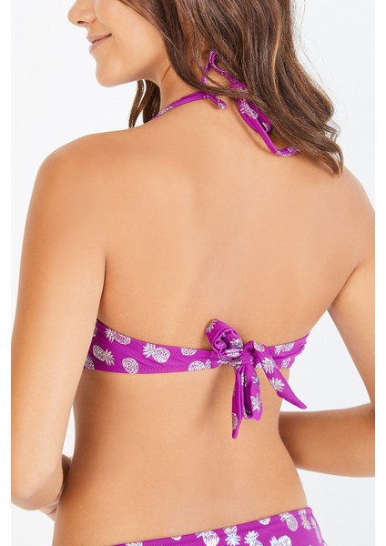 Dut Pineapple Bandeau Bikini Üstü modelleri
