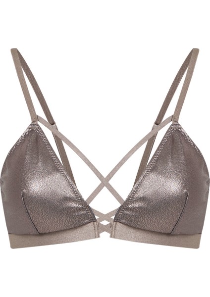 Gri Little Leather Sütyen indirimleri