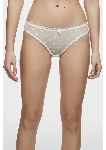 Beyaz Lotus Daisy Brazilian Külot fiyatları