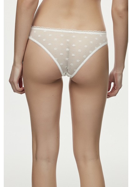 Beyaz Lotus Daisy Brazilian Külot modelleri